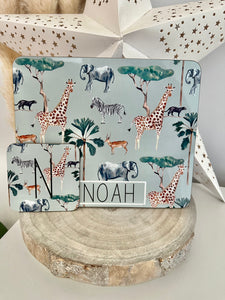 Safari Placemat and Coaster Set