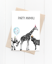 Load image into Gallery viewer, Party Animal Card
