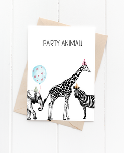 Party Animal Card