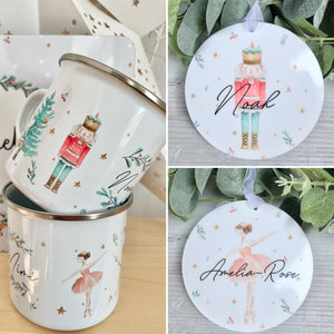 The Nutcracker Enamel Mug and Decoration Set